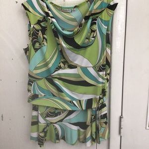 Dress Barn 2 piece skirt and top set size 14